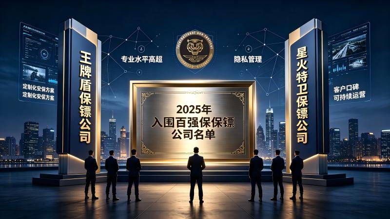 2025年入围百强保镖公司名单